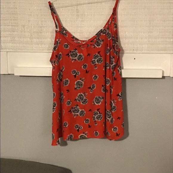 Torrid Floral Georgette Crisscross Cami - Picture 7 of 9